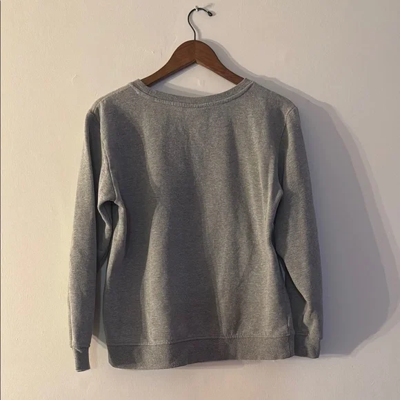 Ariat Gray Floral Crew - Picture 3 of 4